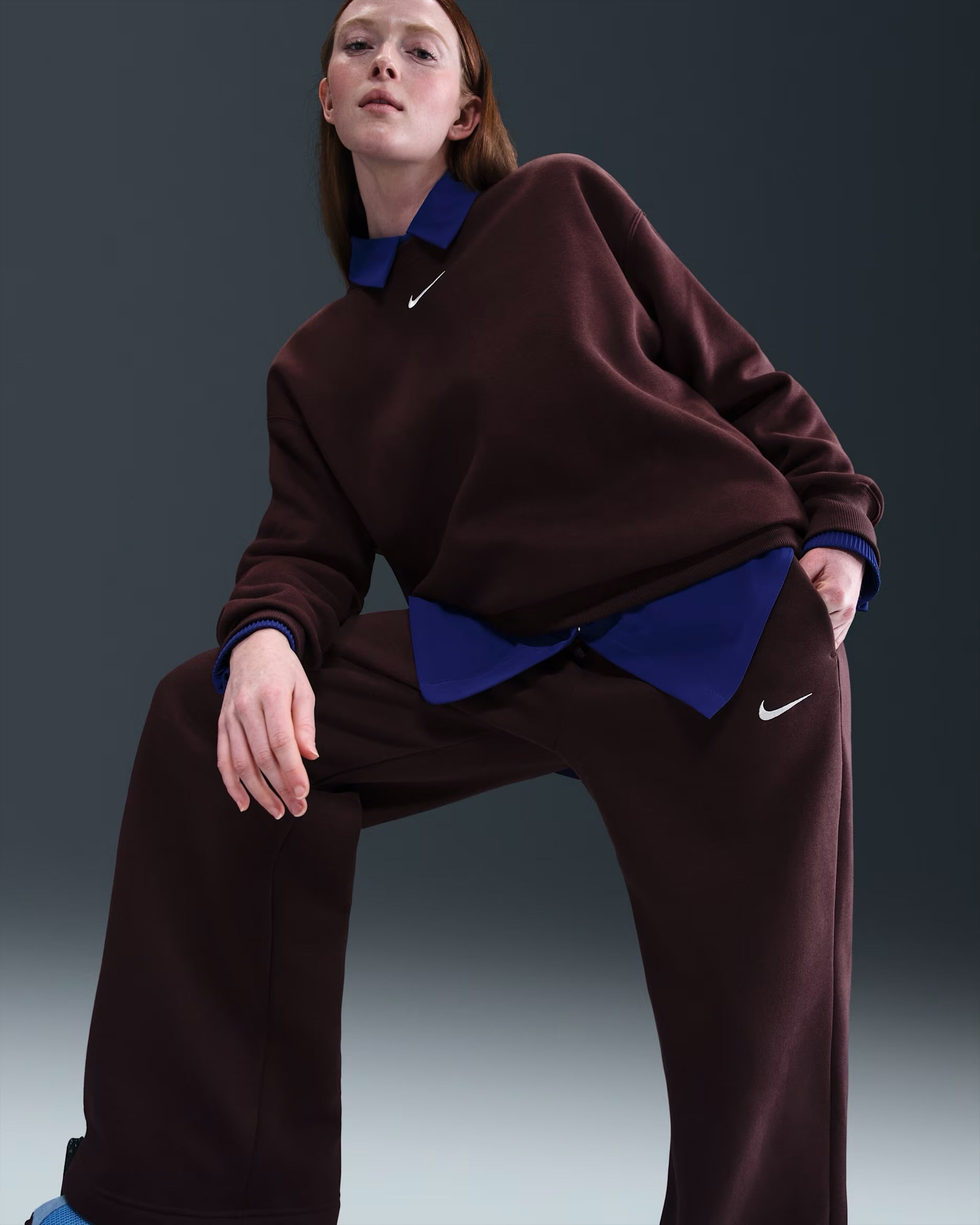 Pantalon Taille Haute à Jambes Larges