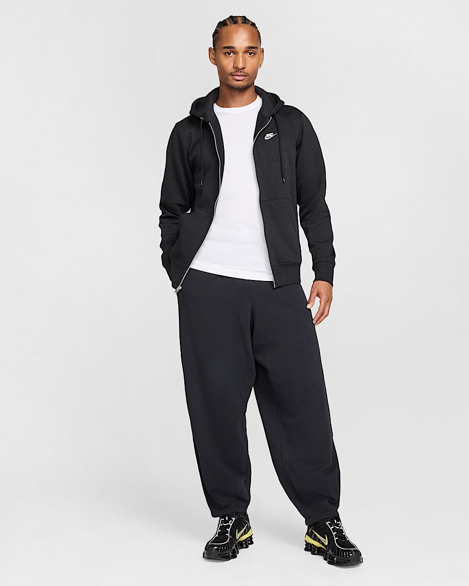 Sweat à capuche en tissu Fleece à zip