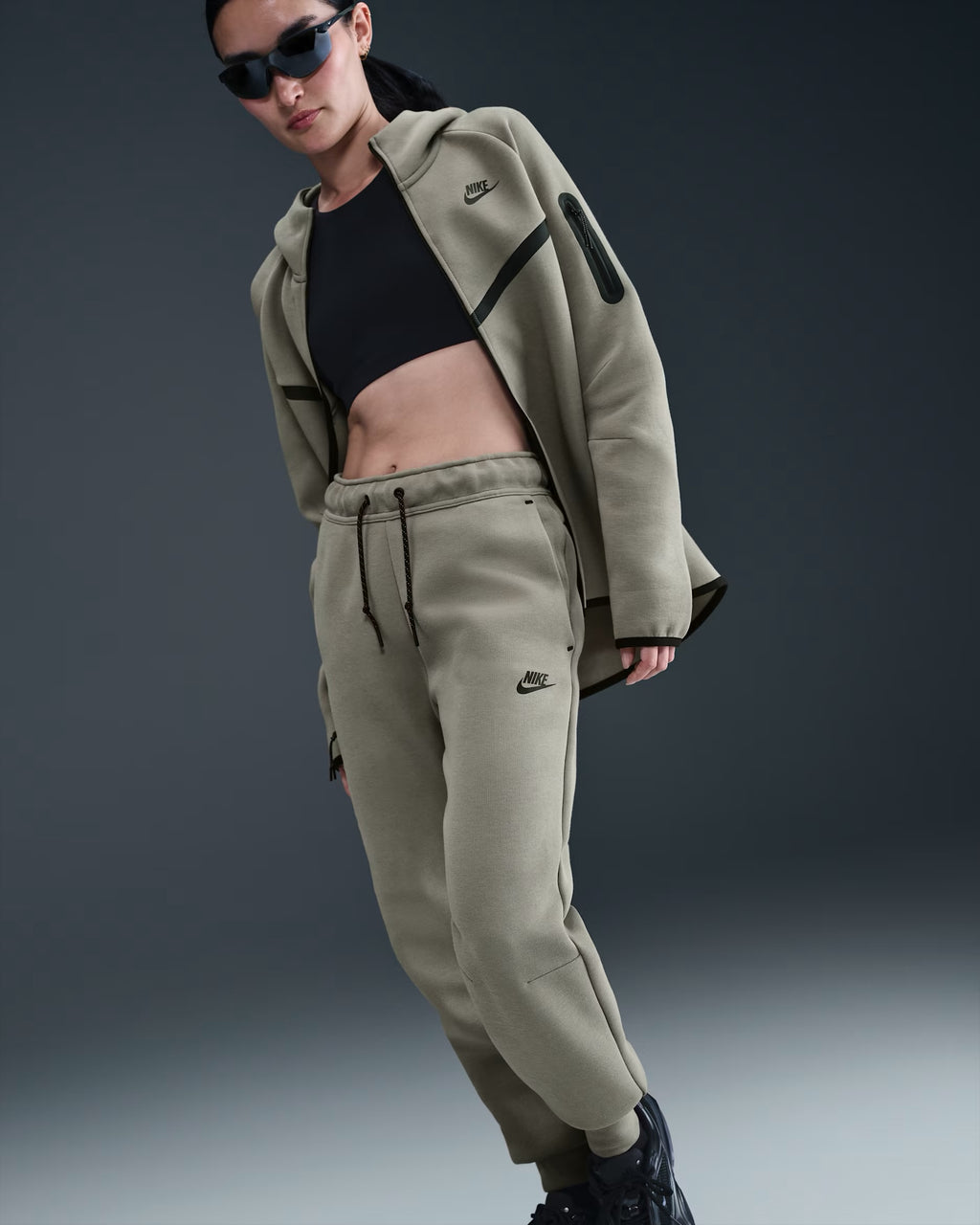 Nike Sportswear Tech Fleece Pantalon de jogging taille mi-haute