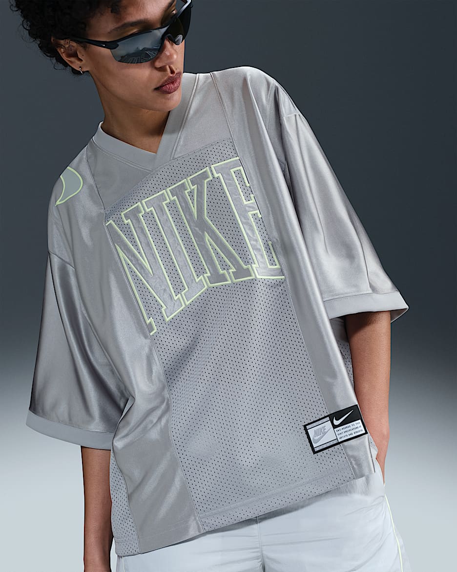 Maillot oversize à manches courtes et motif