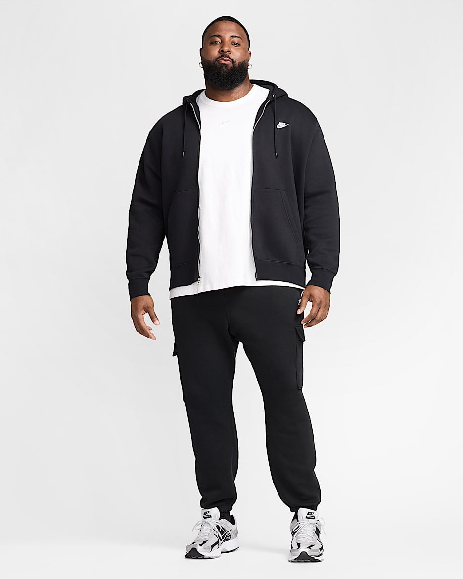 Sweat à capuche en tissu Fleece à zip