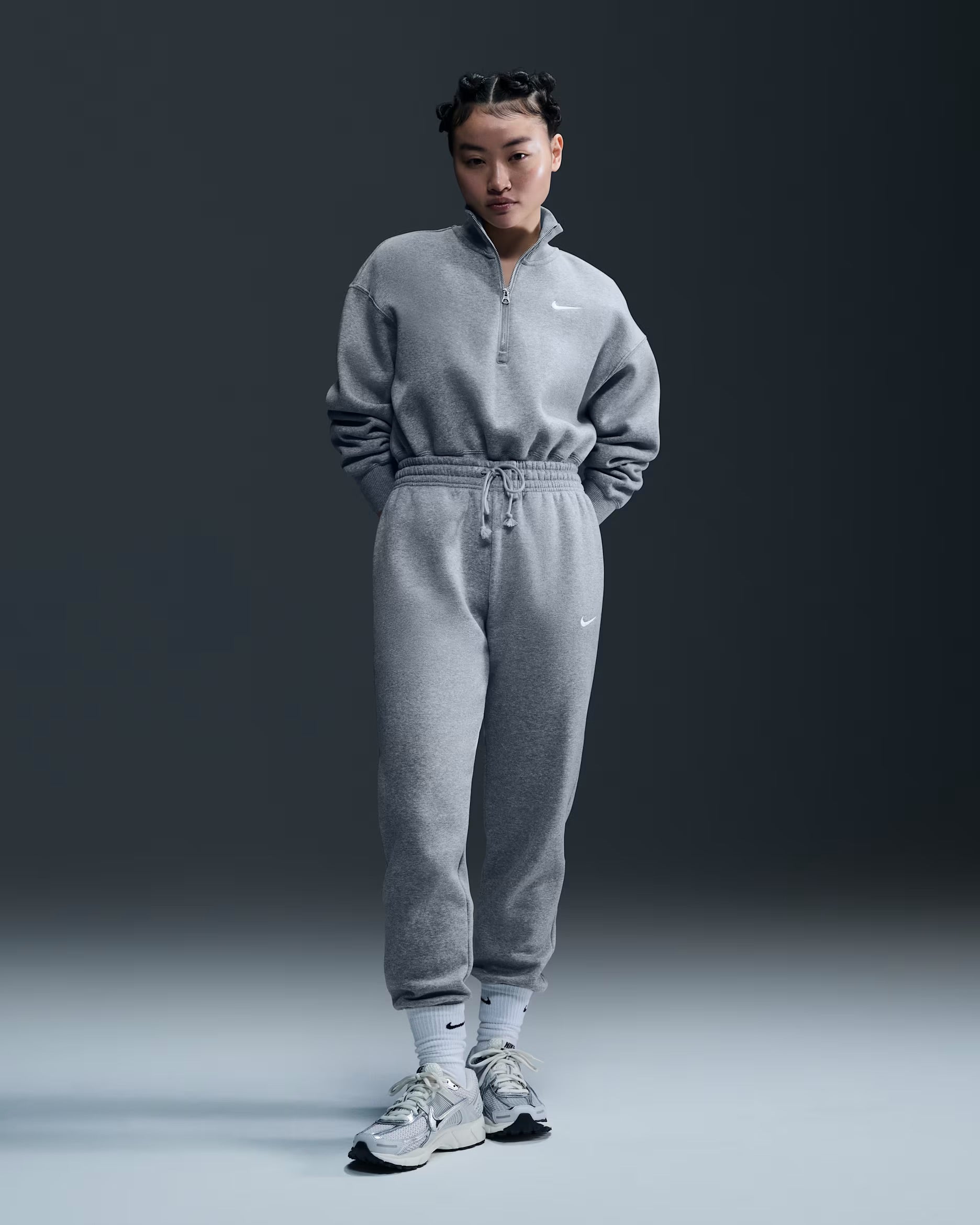 Sweat Court à 1/4 De Zip