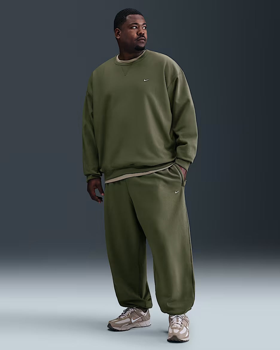Pantalon à Revers en Fleece