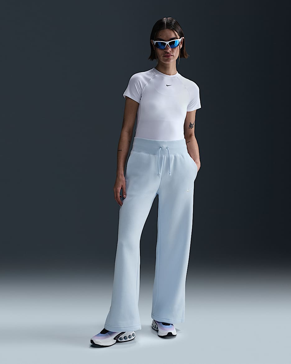 Pantalon de survêtement ample à taille haute