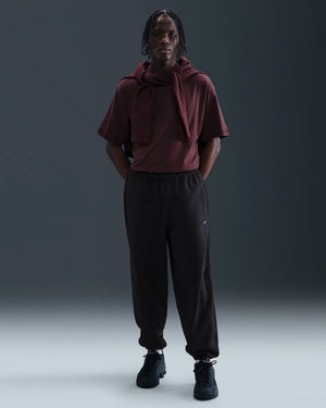 Pantalon à Revers en Fleece