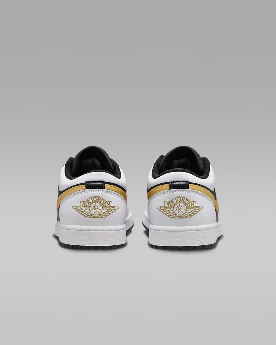 Air Jordan 1 Low - Blanc / Or
