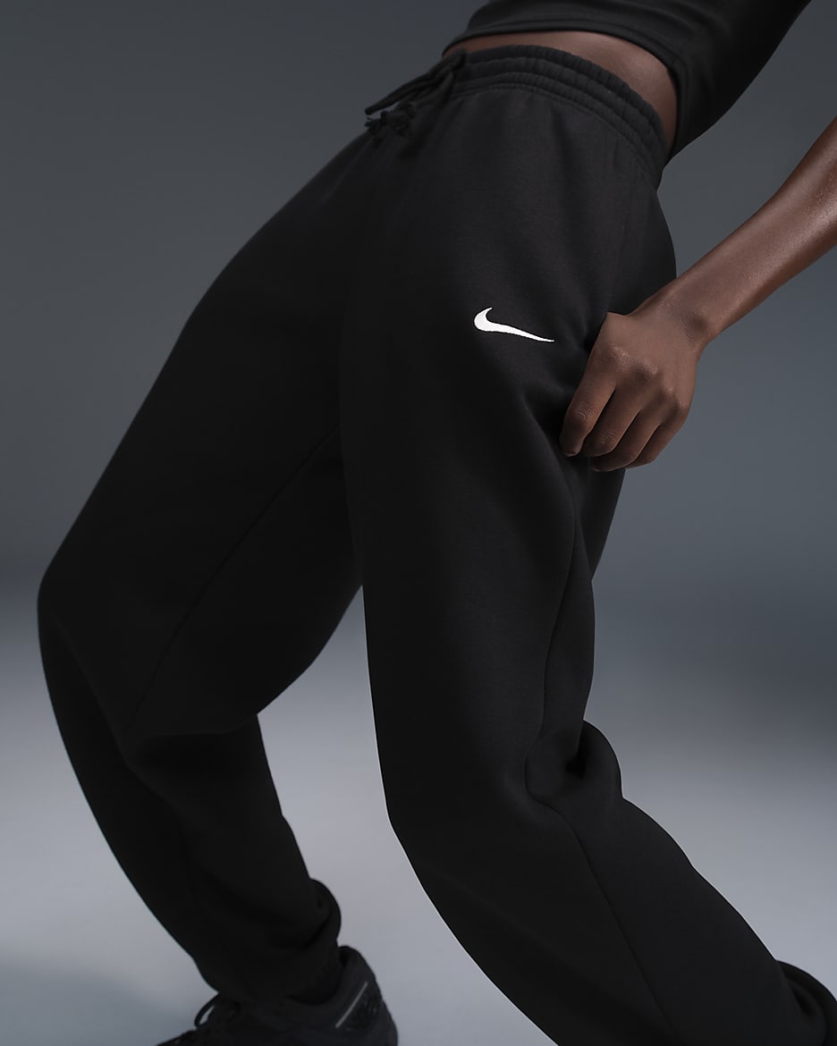 Pantalon de survêtement oversize à taille haute