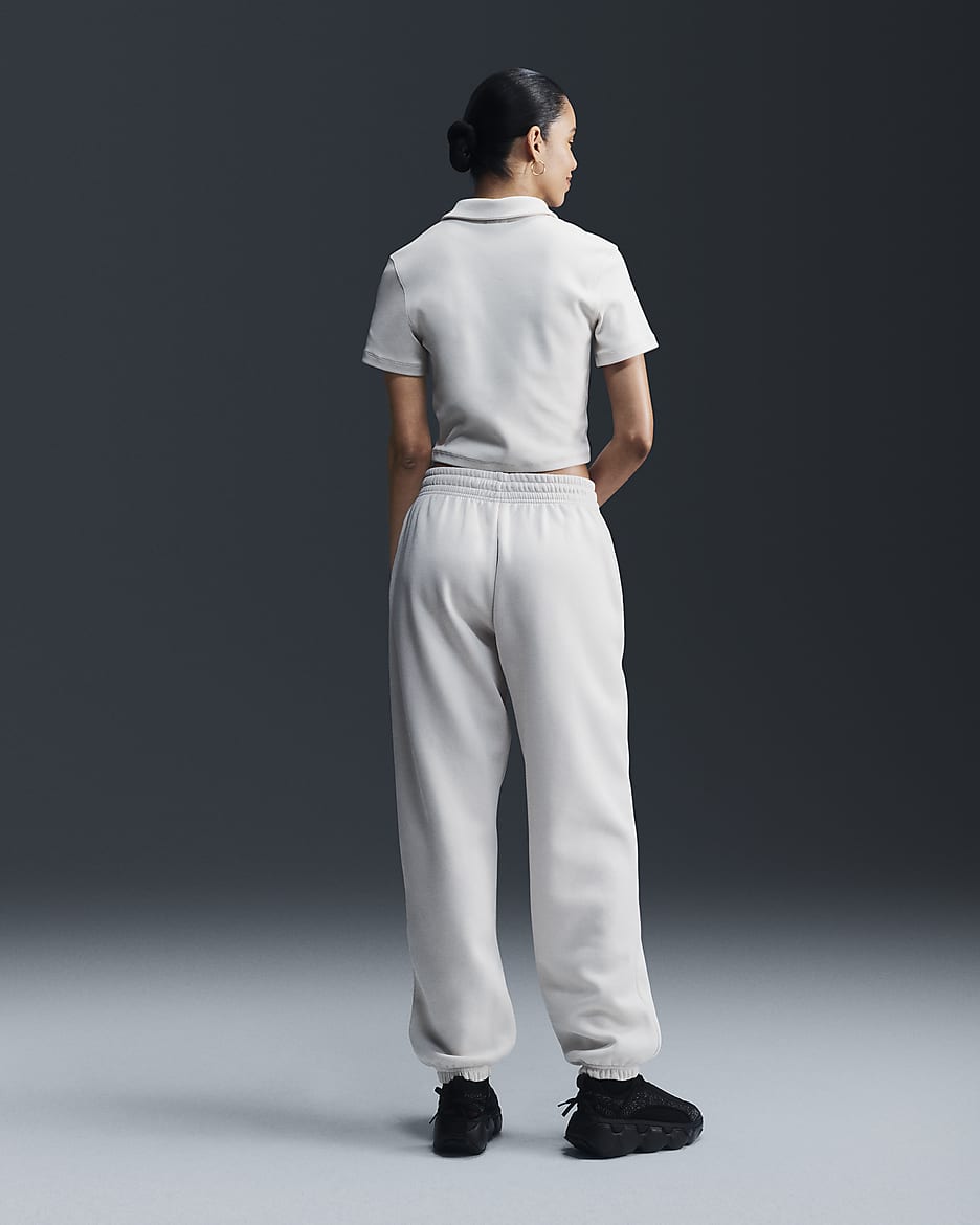 Pantalon de survêtement oversize à taille haute