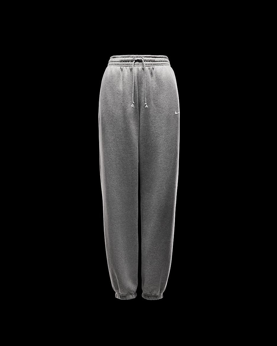 Pantalon de survêtement oversize à taille haute