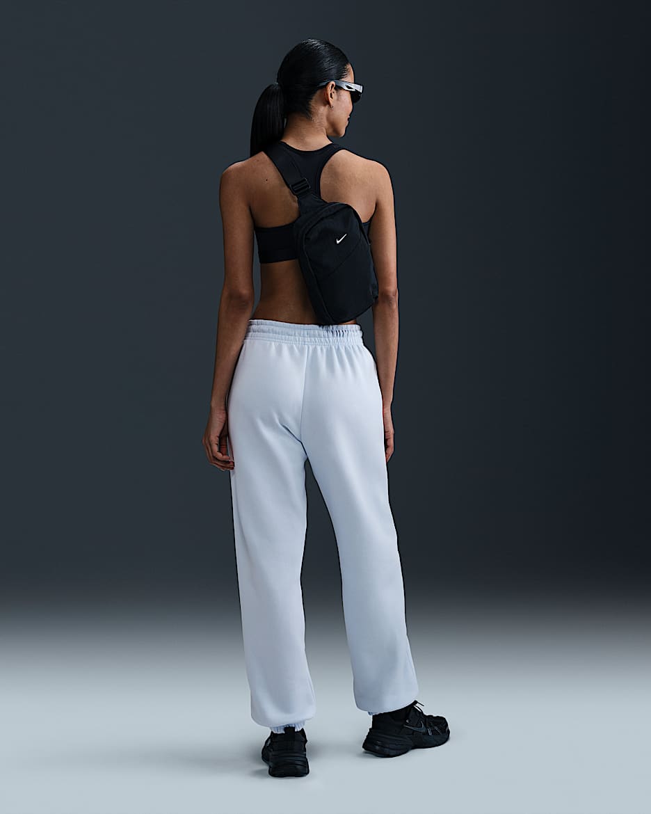 Pantalon de survêtement oversize à taille haute