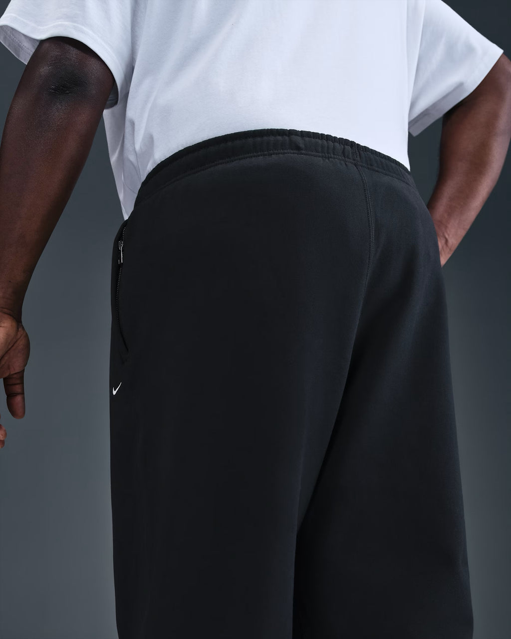 Pantalon à Revers en Fleece