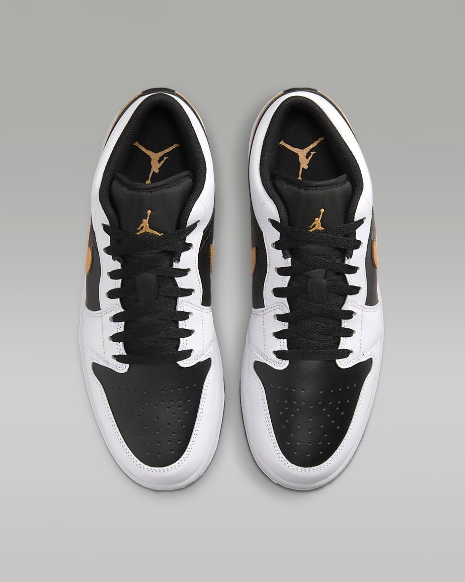 Air Jordan 1 Low - Blanc / Or