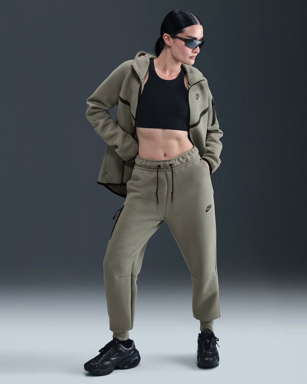 Nike Sportswear Tech Fleece Pantalon de jogging taille mi-haute