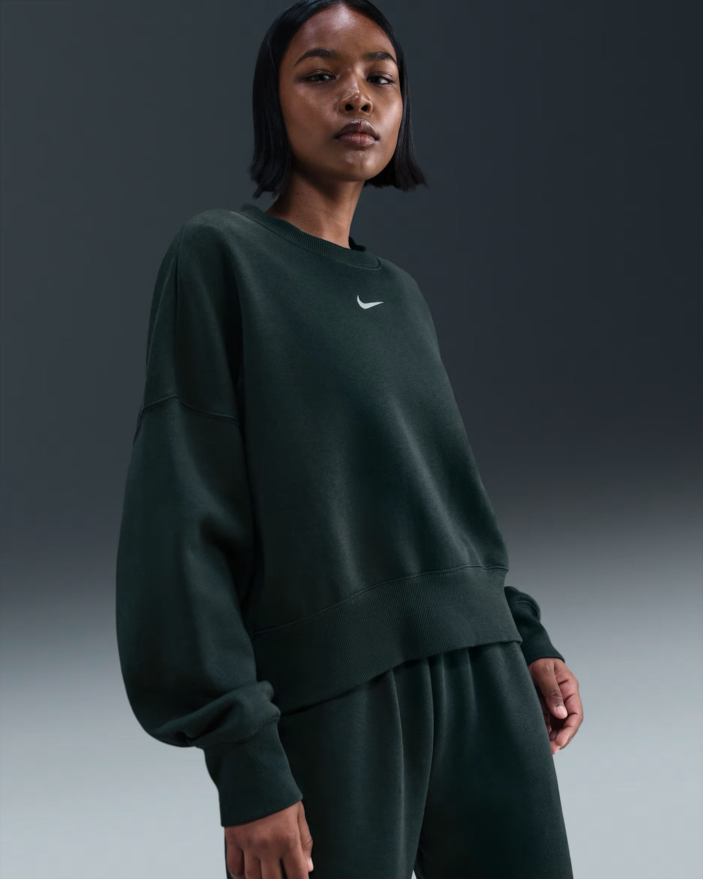 Sweat Ultra-Oversize à Col Ras-du-Cou