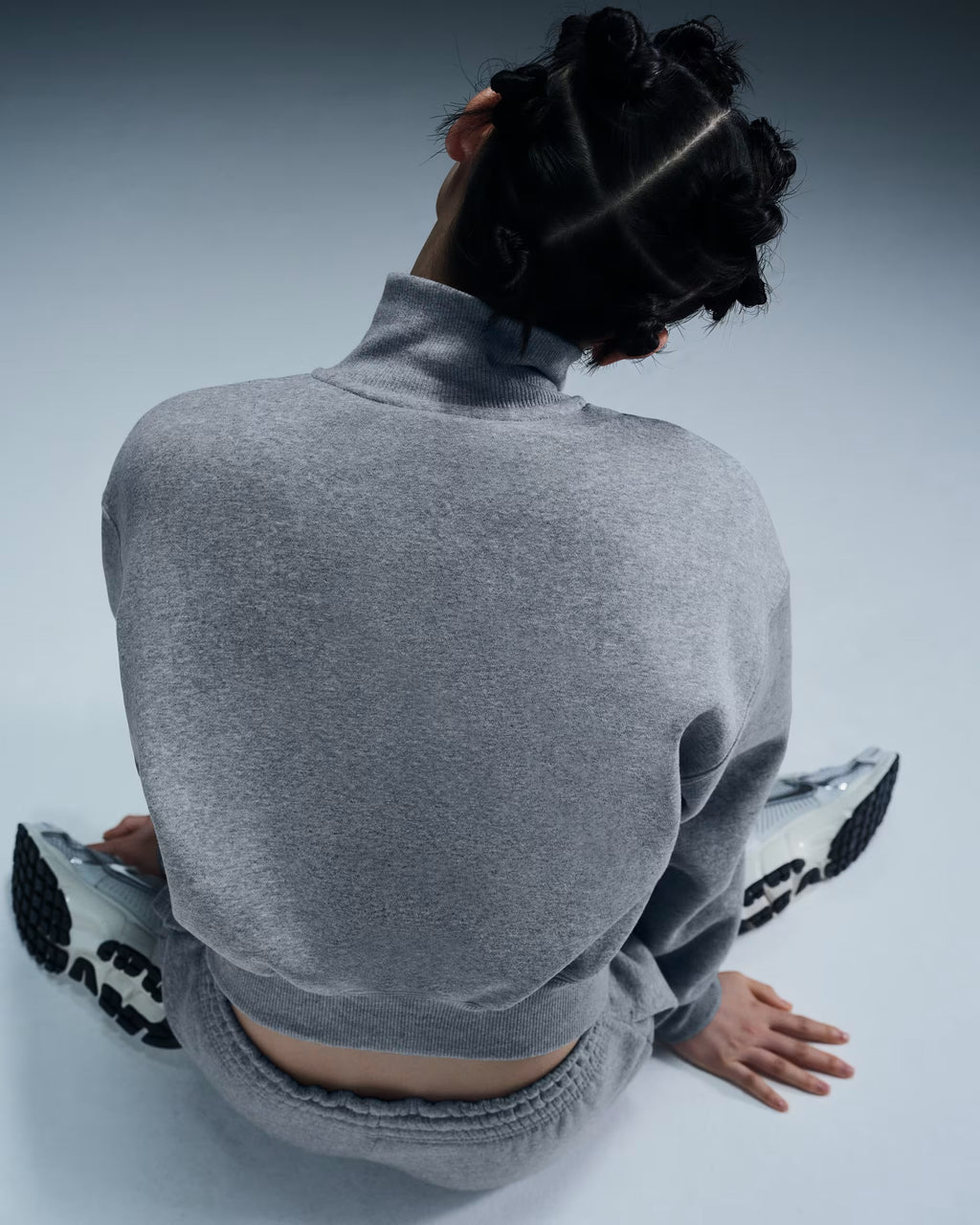 Sweat Court à 1/4 De Zip