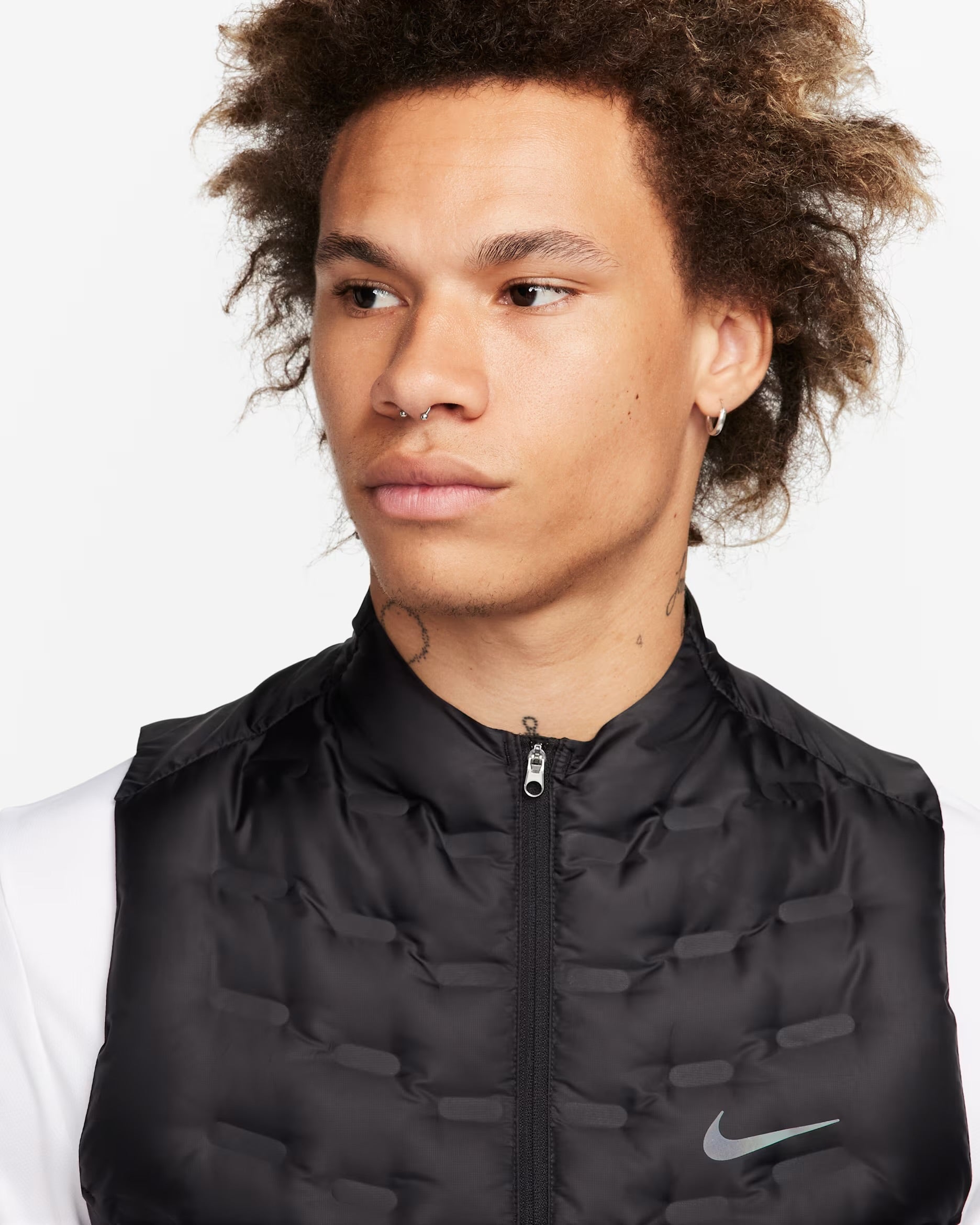 Veste de Running sans Manches en Duvet