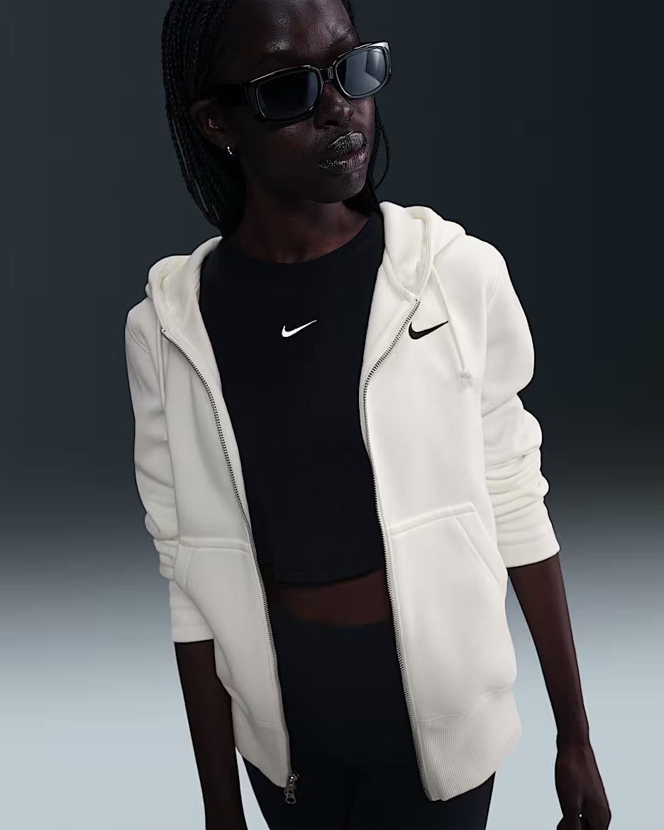 Sweat à capuche et zip