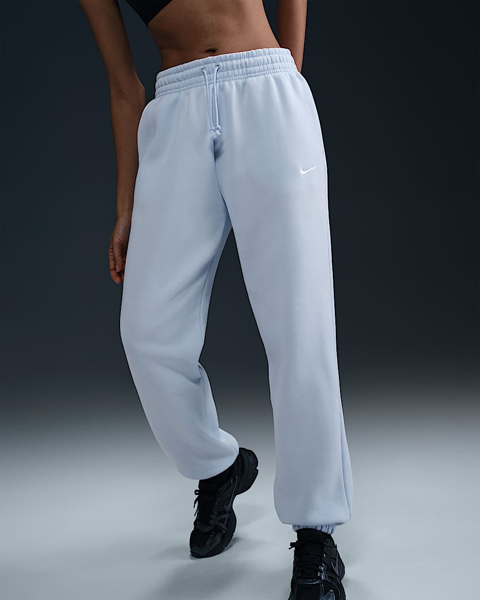 Pantalon de survêtement oversize à taille haute