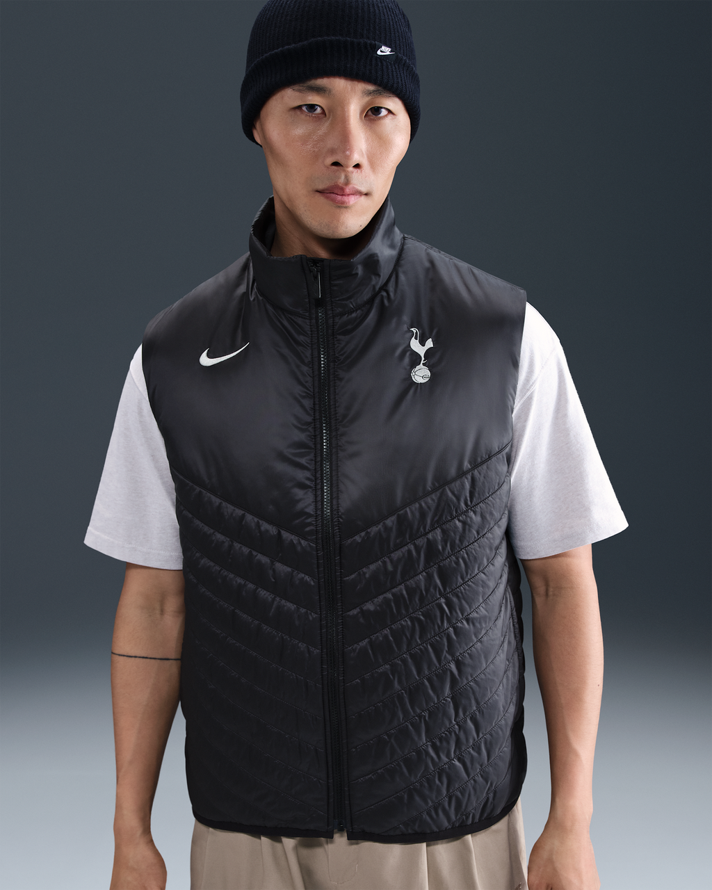Doudoune sans manches de foot d'épaisseur moyenne Nike Therma-FIT