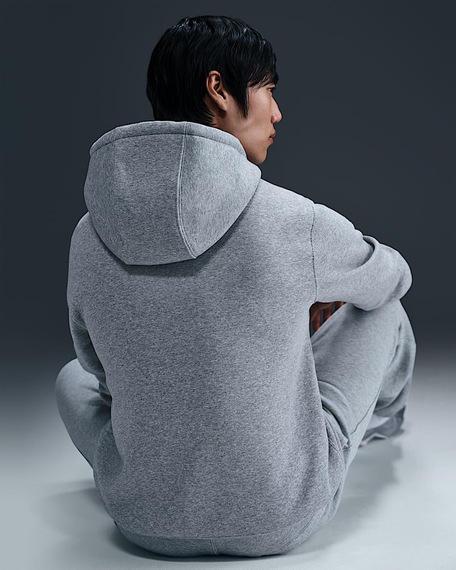 Sweat à capuche en tissu Fleece à zip
