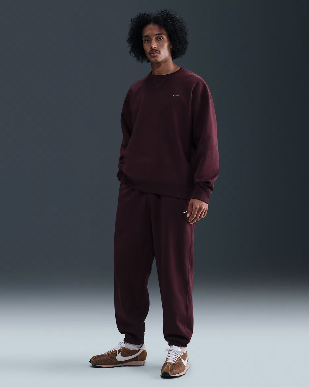 Pantalon à Revers en Fleece