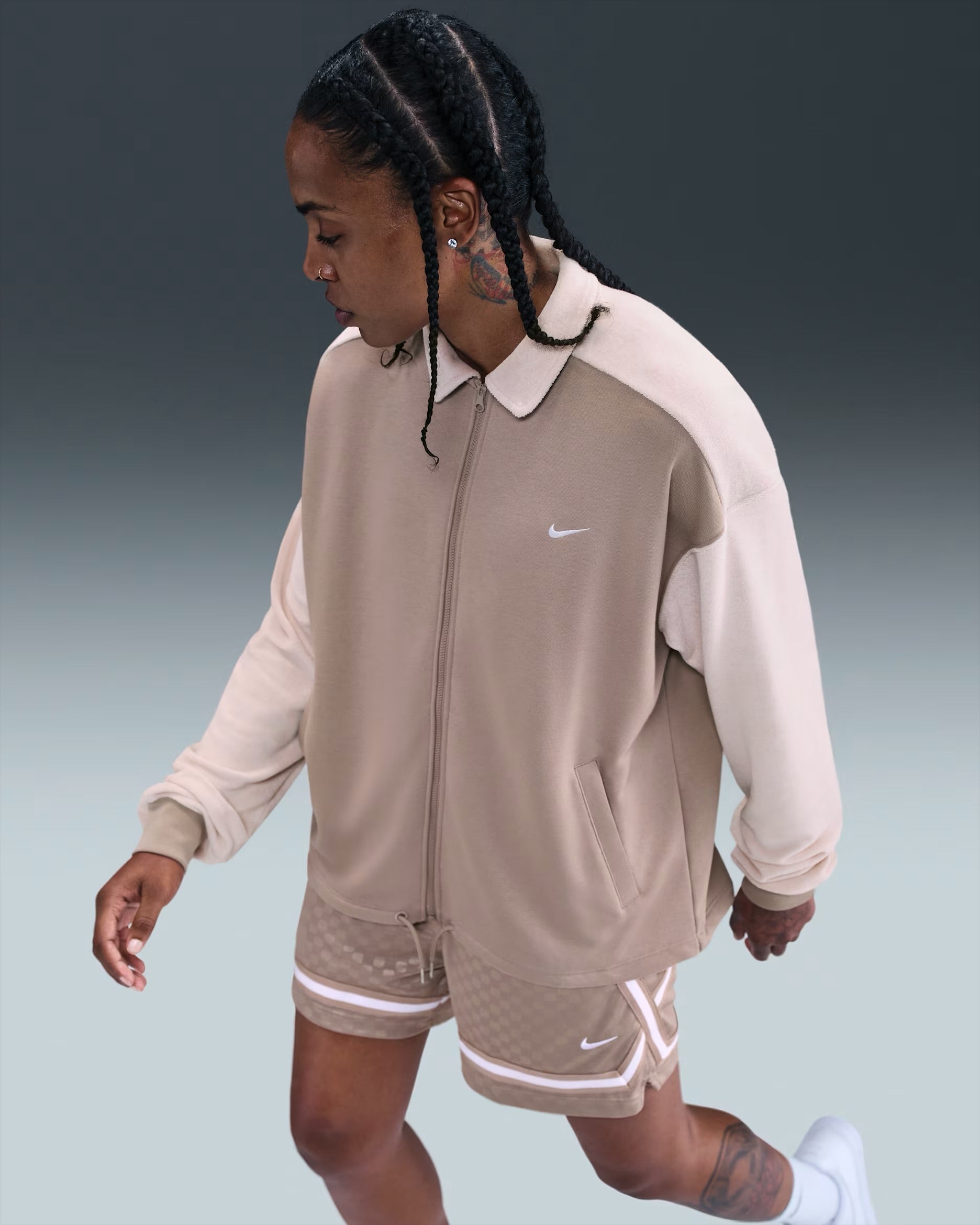 Haut de Basket Entièrement Zippé