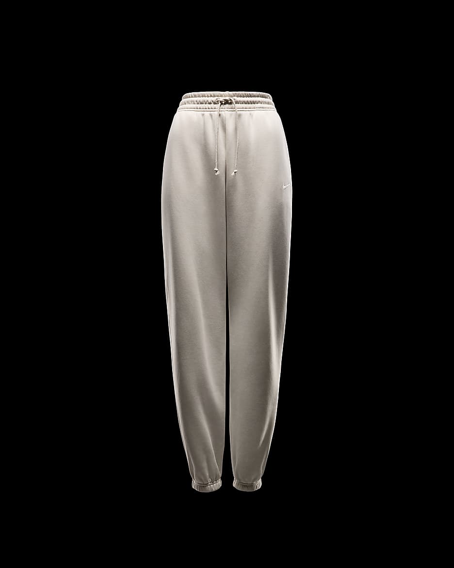 Pantalon de survêtement oversize à taille haute