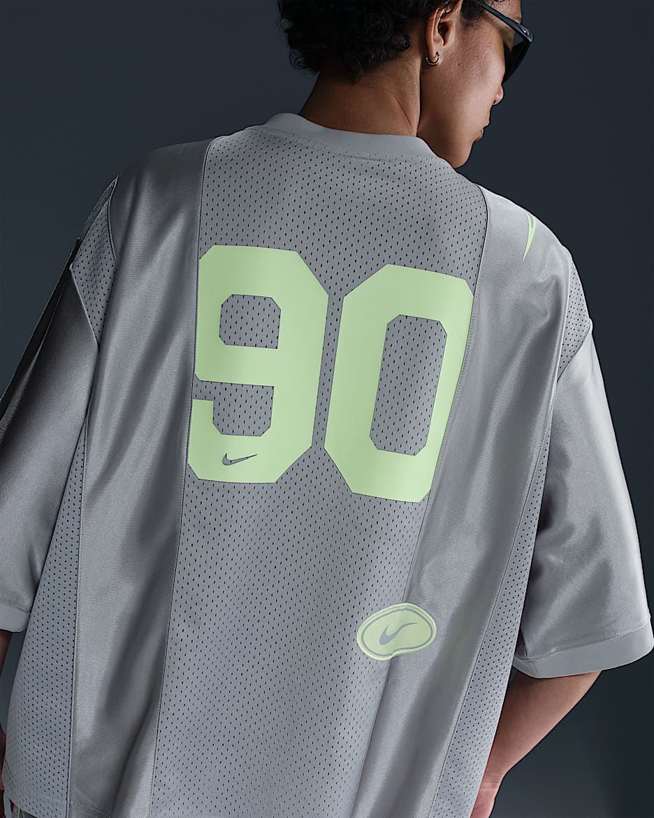 Maillot oversize à manches courtes et motif