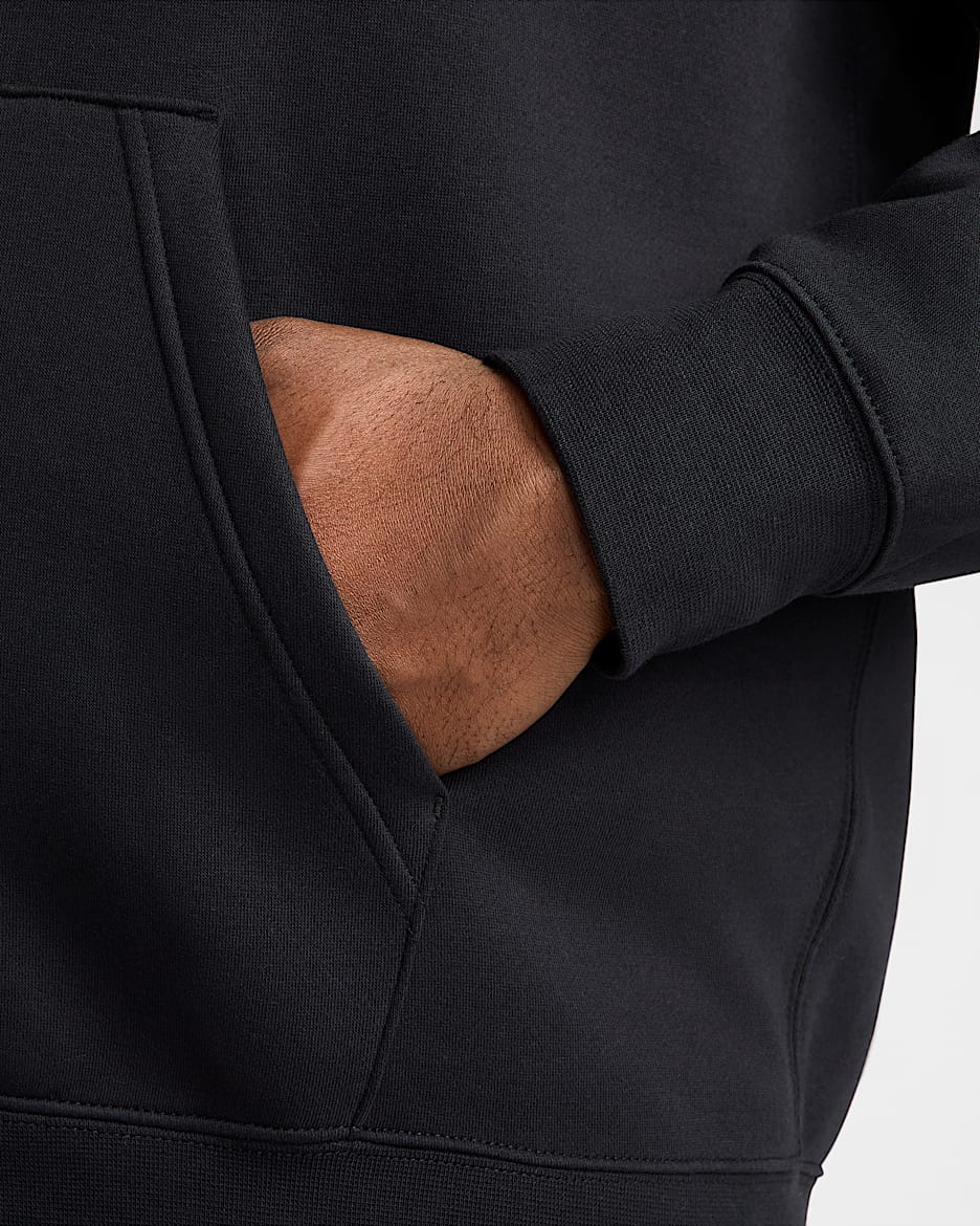 Sweat à capuche en tissu Fleece à zip
