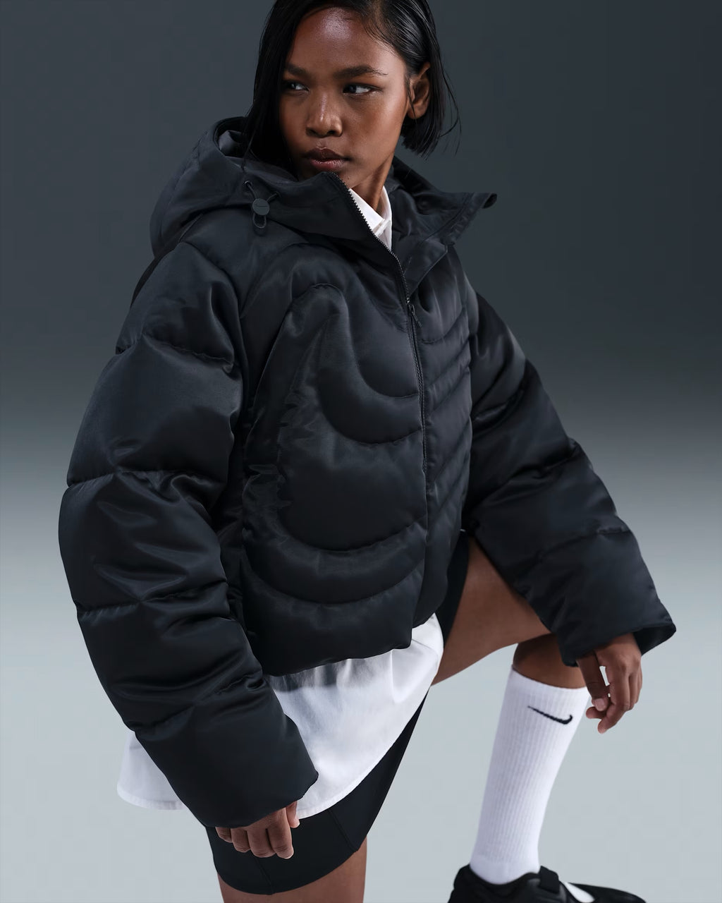 Doudoune Oversize en Duvet Therma-FIT
