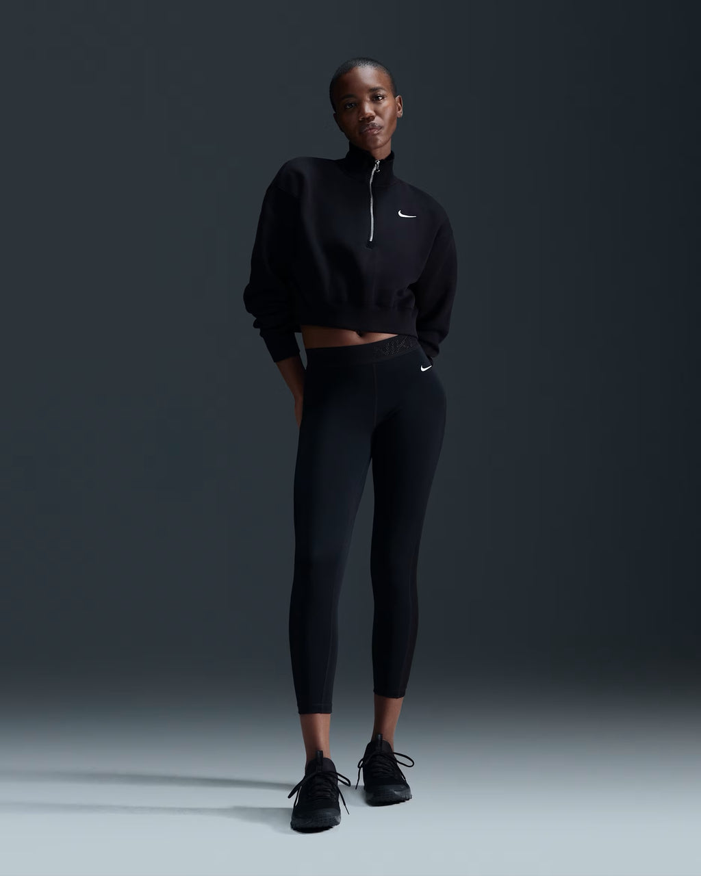 Sweat Court à 1/4 De Zip