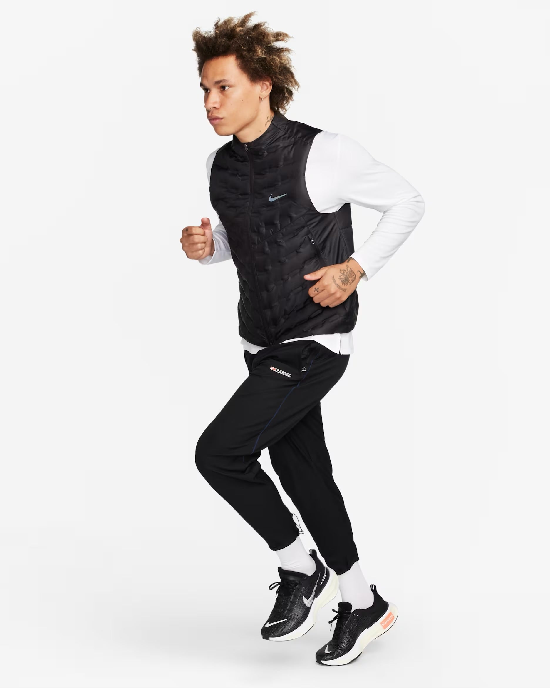 Veste de Running sans Manches en Duvet
