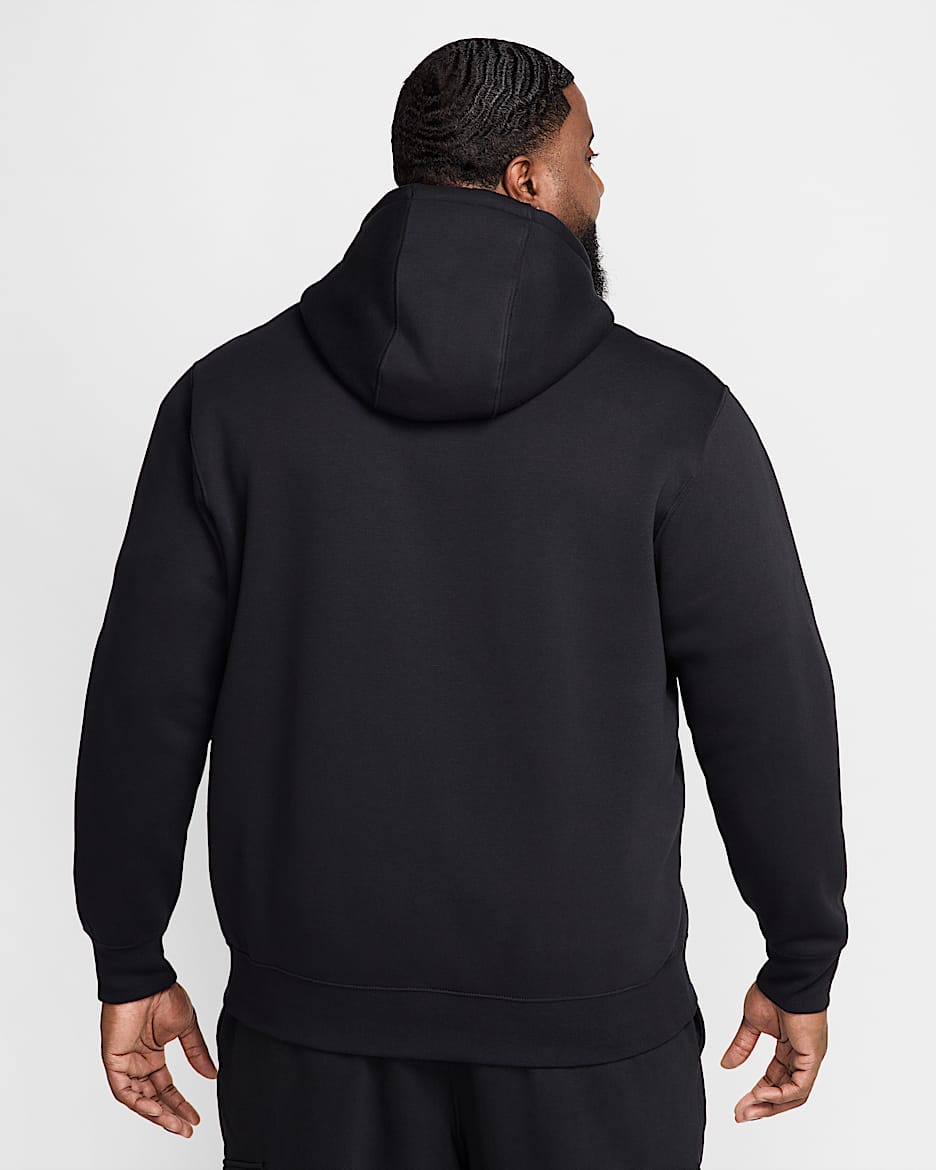 Sweat à capuche en tissu Fleece à zip