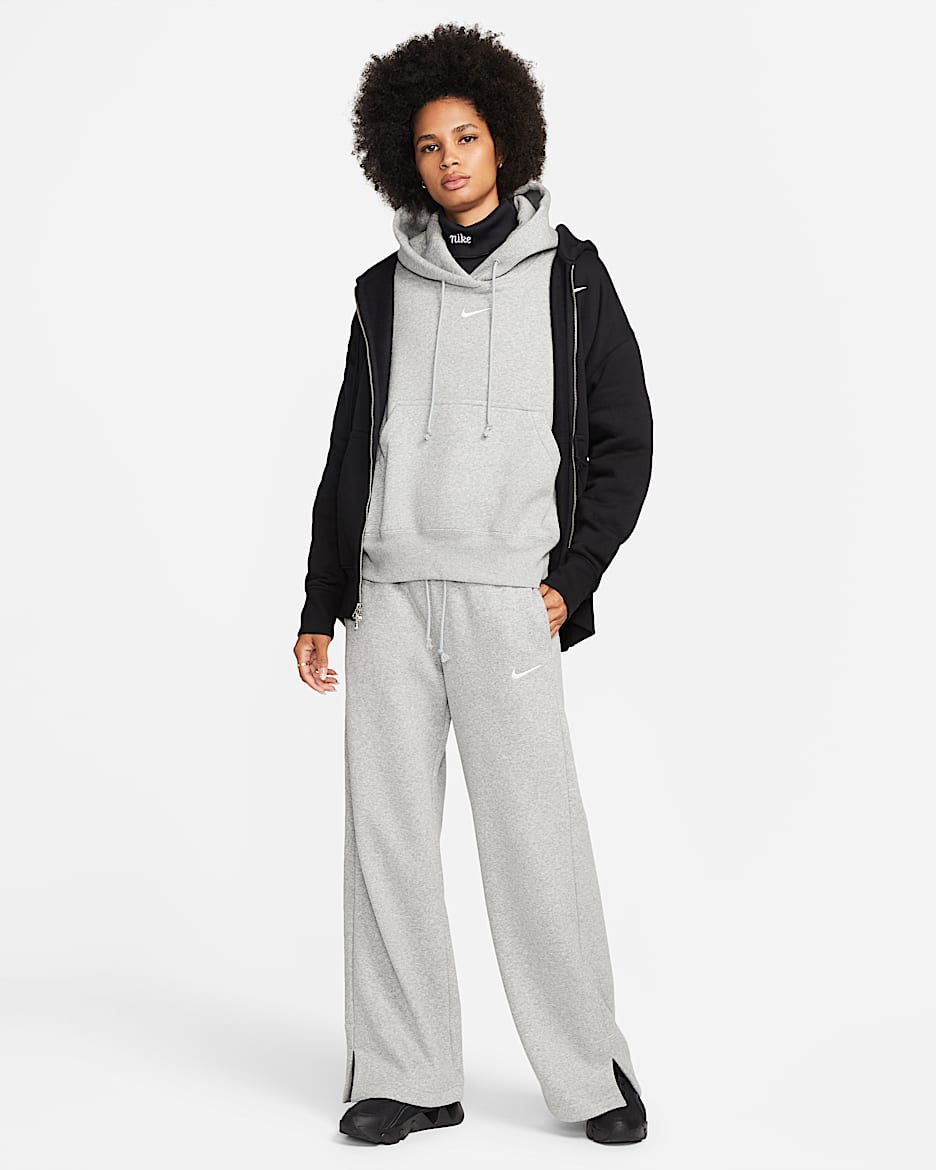Pantalon de survêtement ample à taille haute