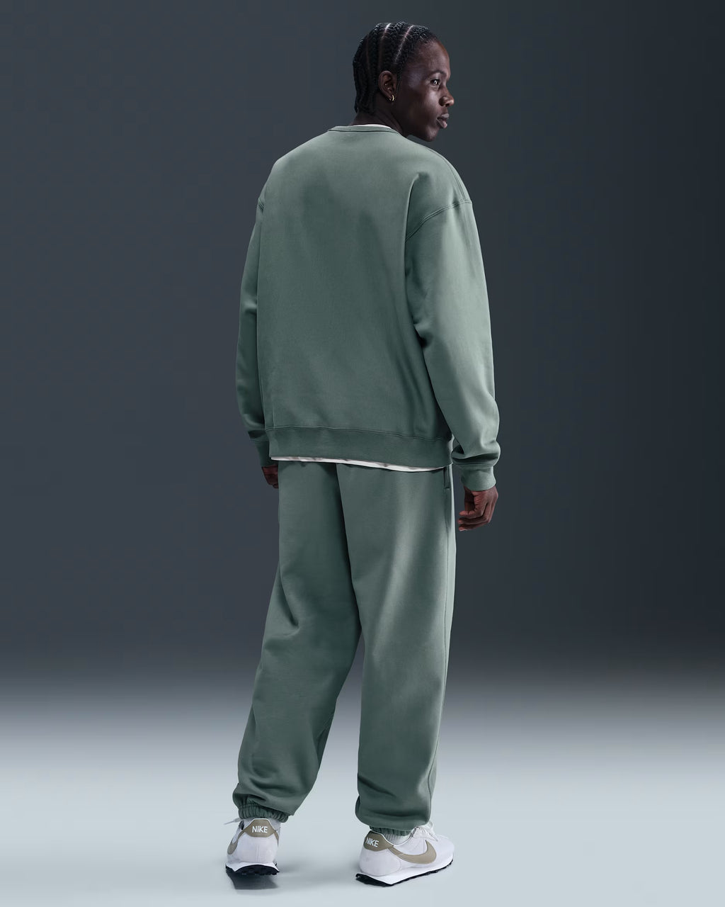 Pantalon à Revers en Fleece