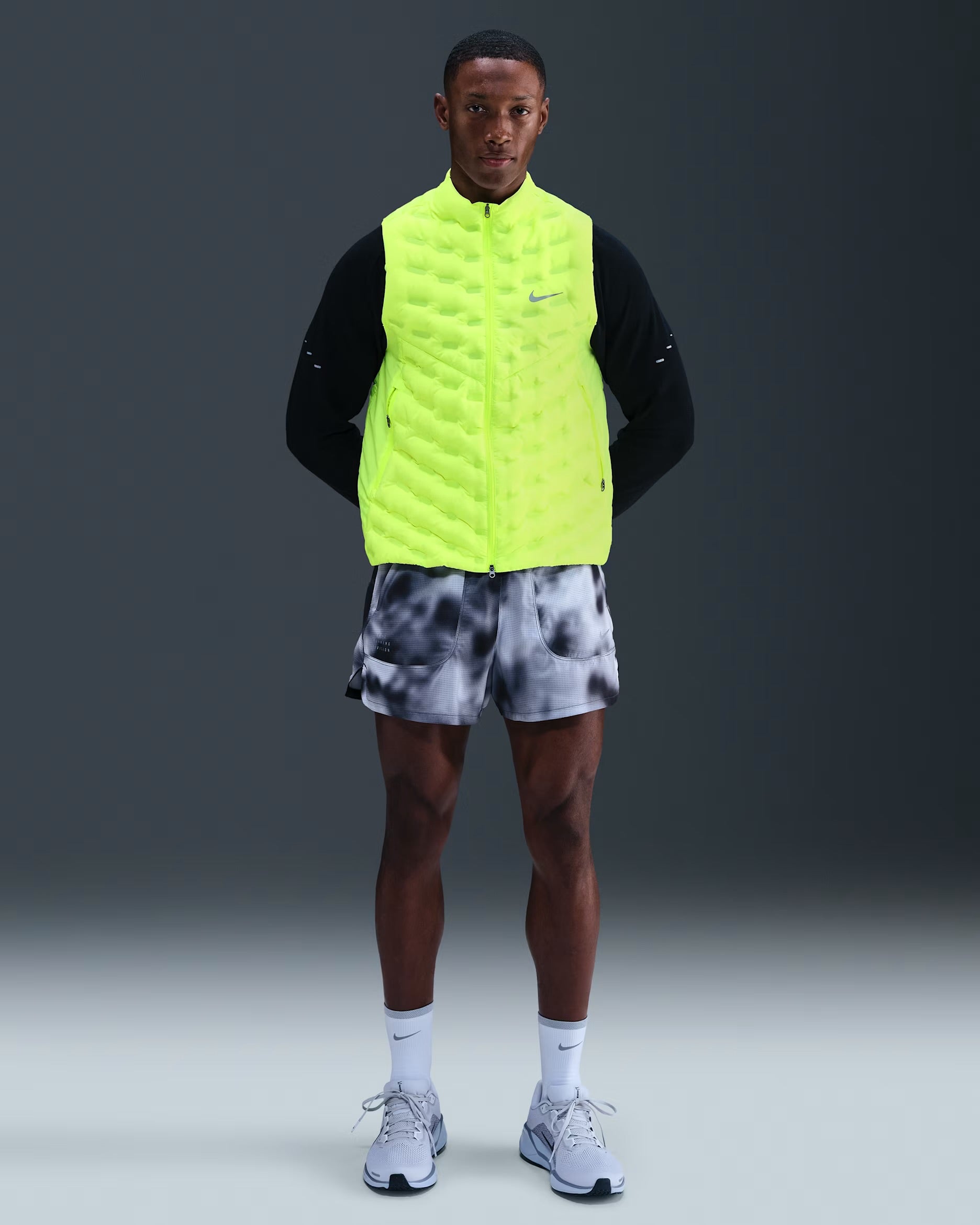 Veste de Running sans Manches en Duvet