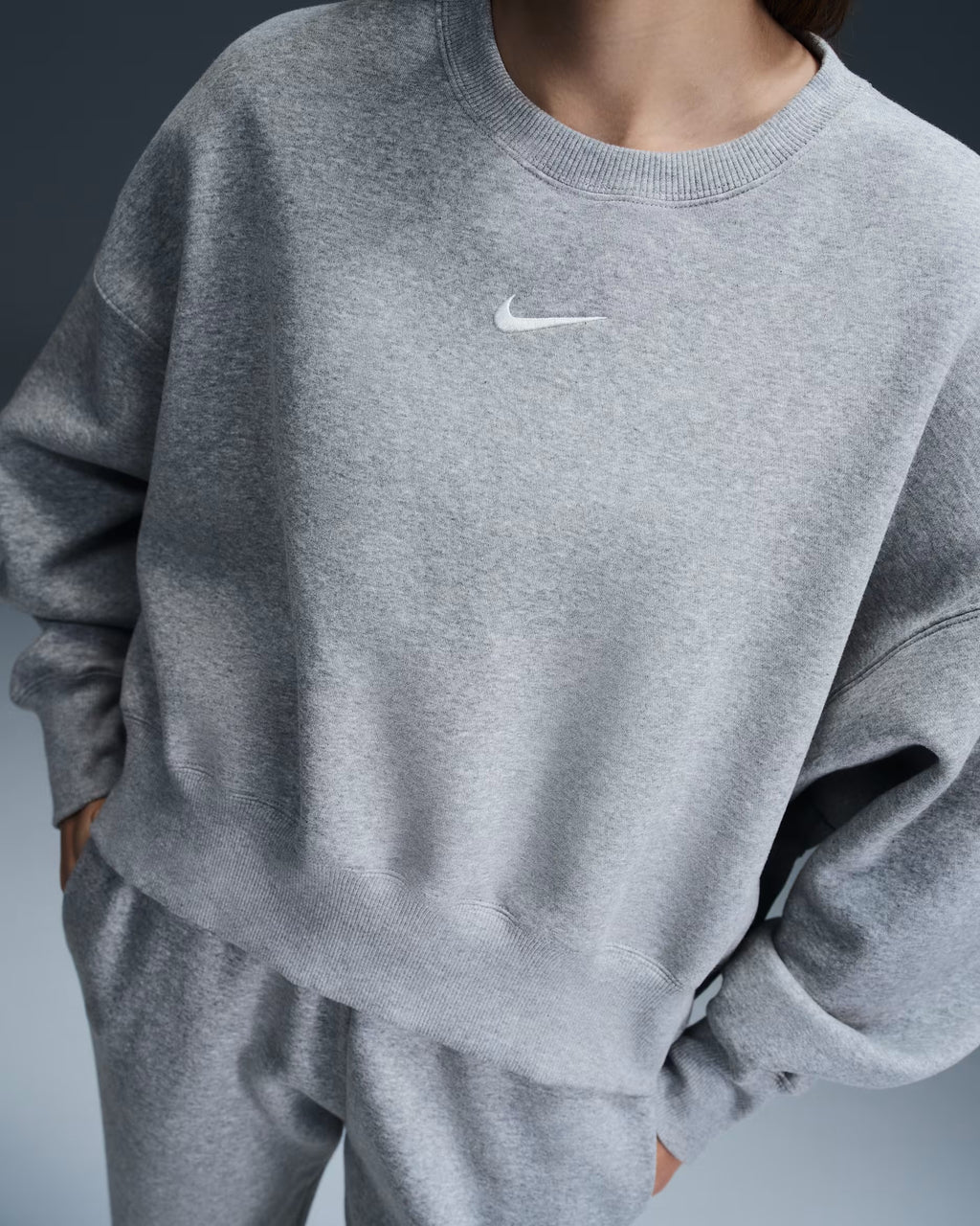 Sweat Ultra-Oversize à Col Ras-du-Cou