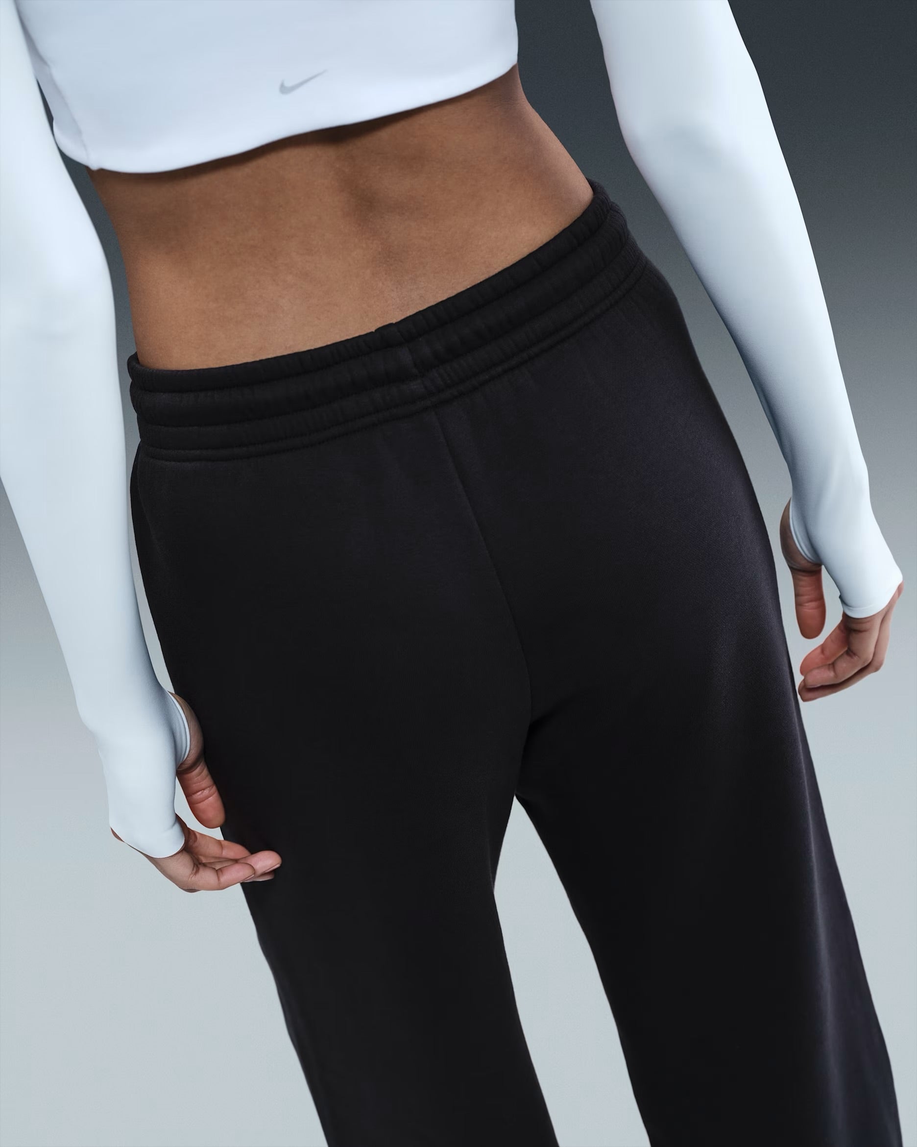 Pantalon Taille Haute à Jambes Larges