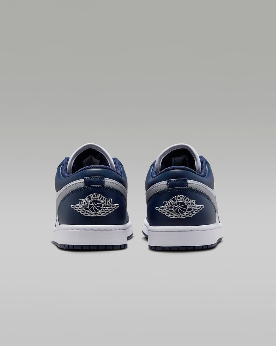 Air Jordan 1 Low - Blanc / Bleu