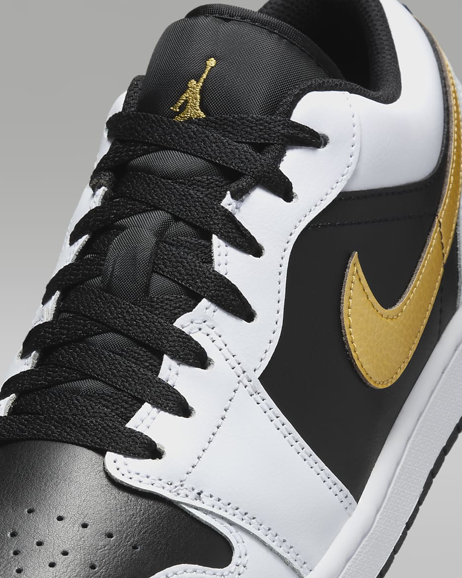 Air Jordan 1 Low - Blanc / Or