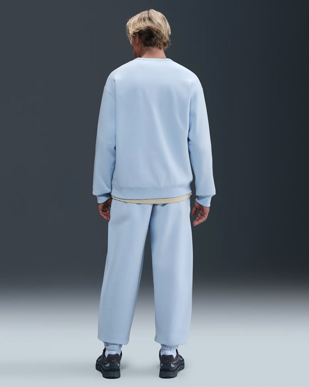 Pantalon à Revers en Fleece