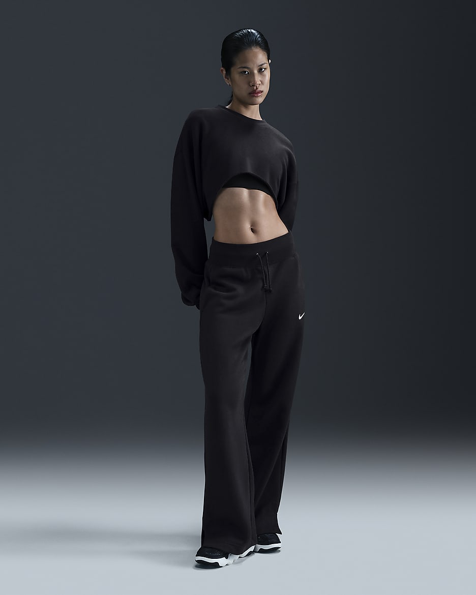 Pantalon De Survêtement Ample à Taille Haute