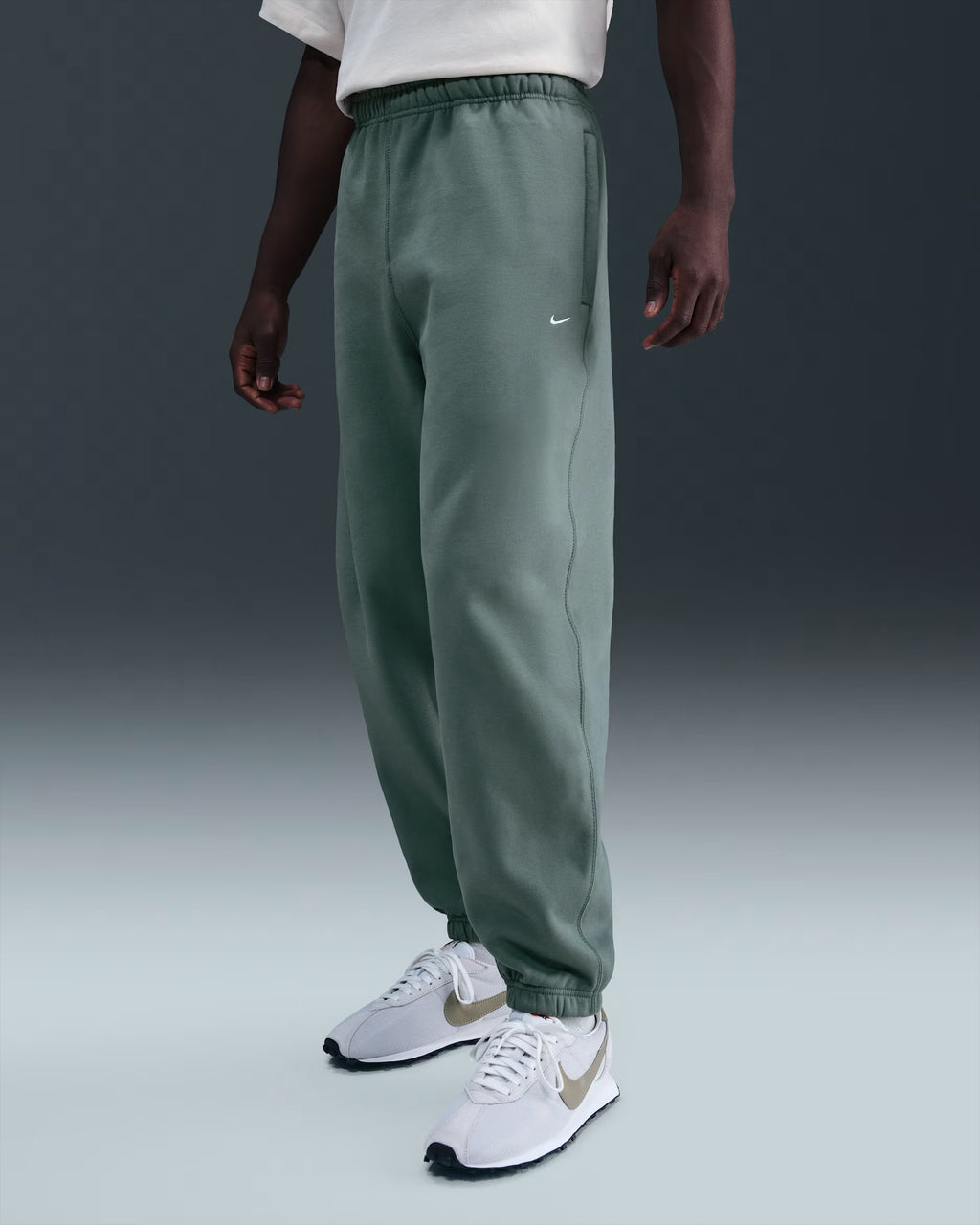 Pantalon à Revers en Fleece