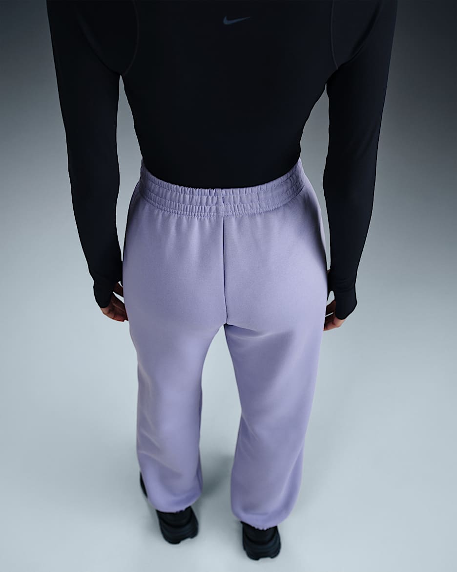 Pantalon de survêtement oversize à taille haute