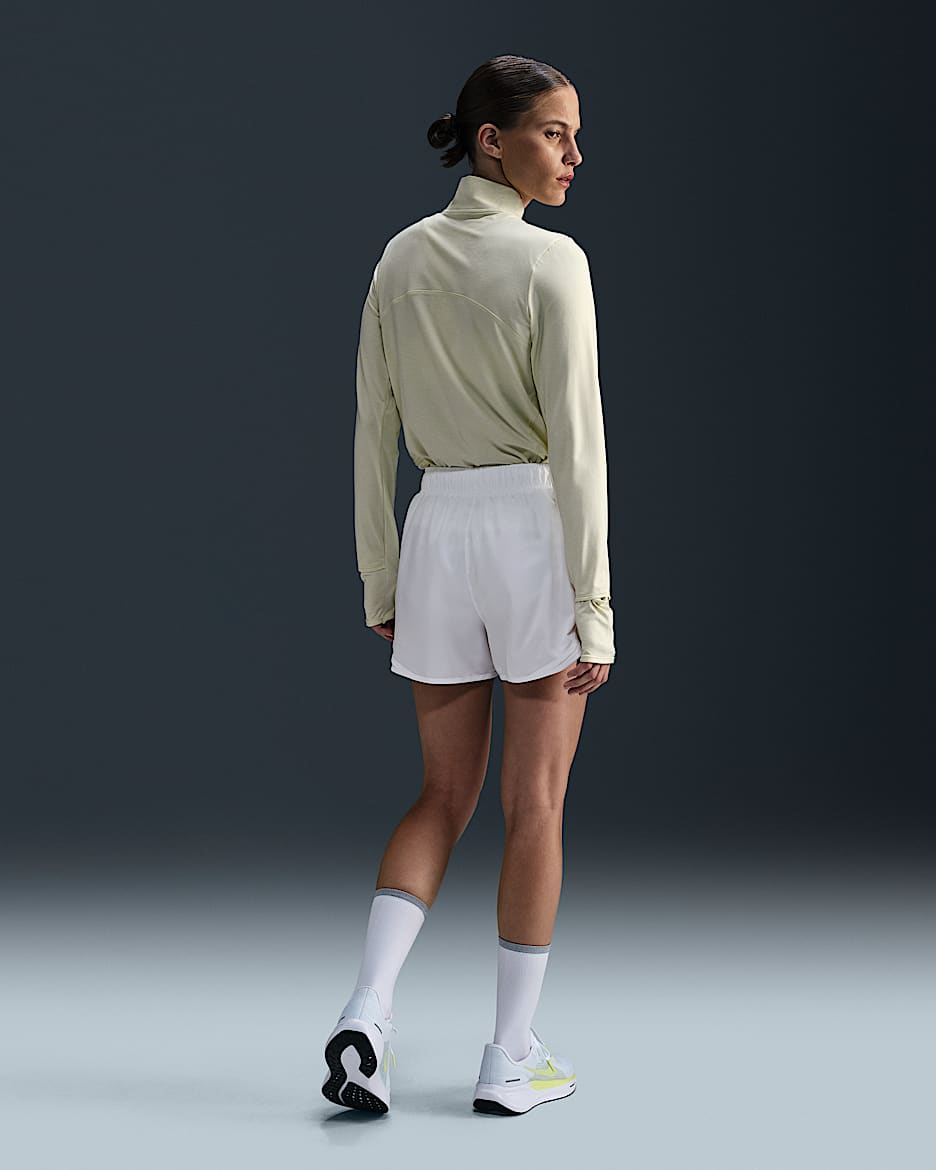 Short de running Dri-Fit taille mi-haute avec sous-short intégré
