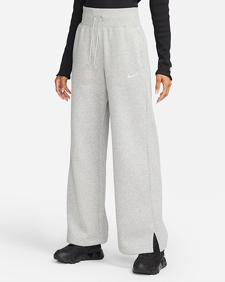 Pantalon de survêtement ample à taille haute
