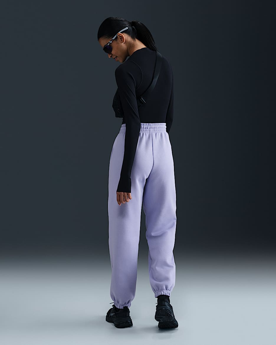 Pantalon de survêtement oversize à taille haute