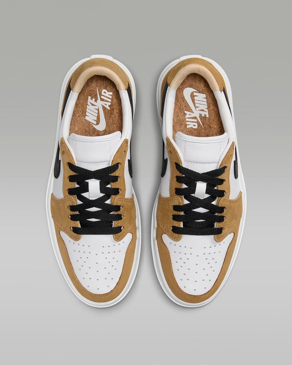 Air Jordan 1 Low - Marron / Blanc