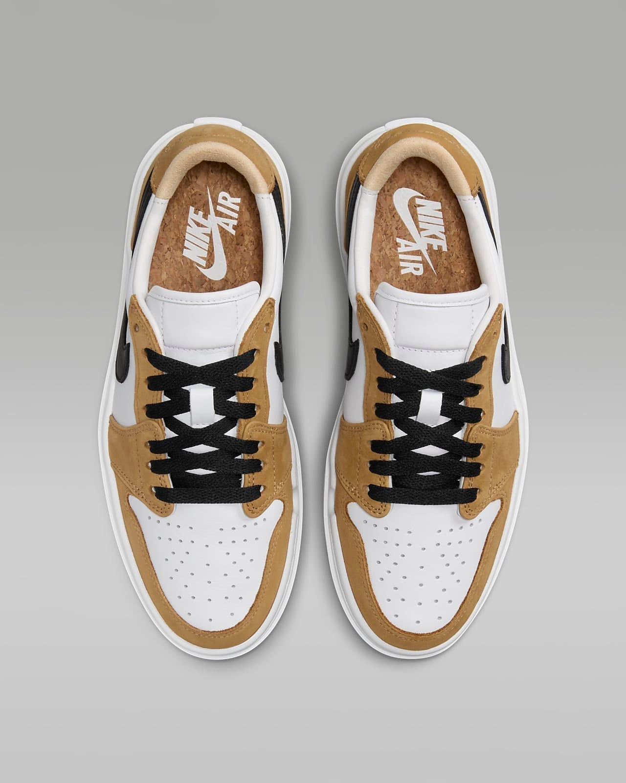 Air Jordan 1 Low - Marron / Blanc