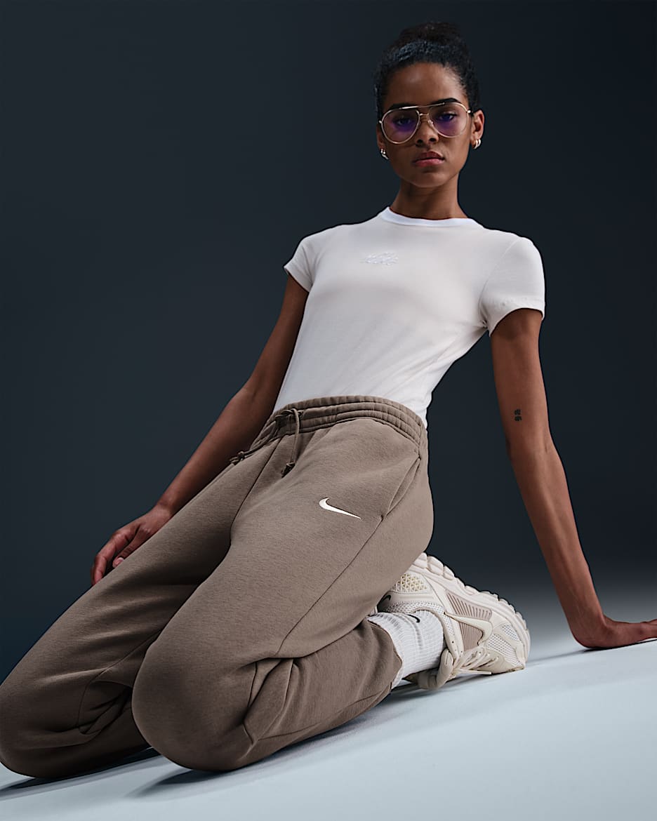 Pantalon de survêtement taille mi-haute